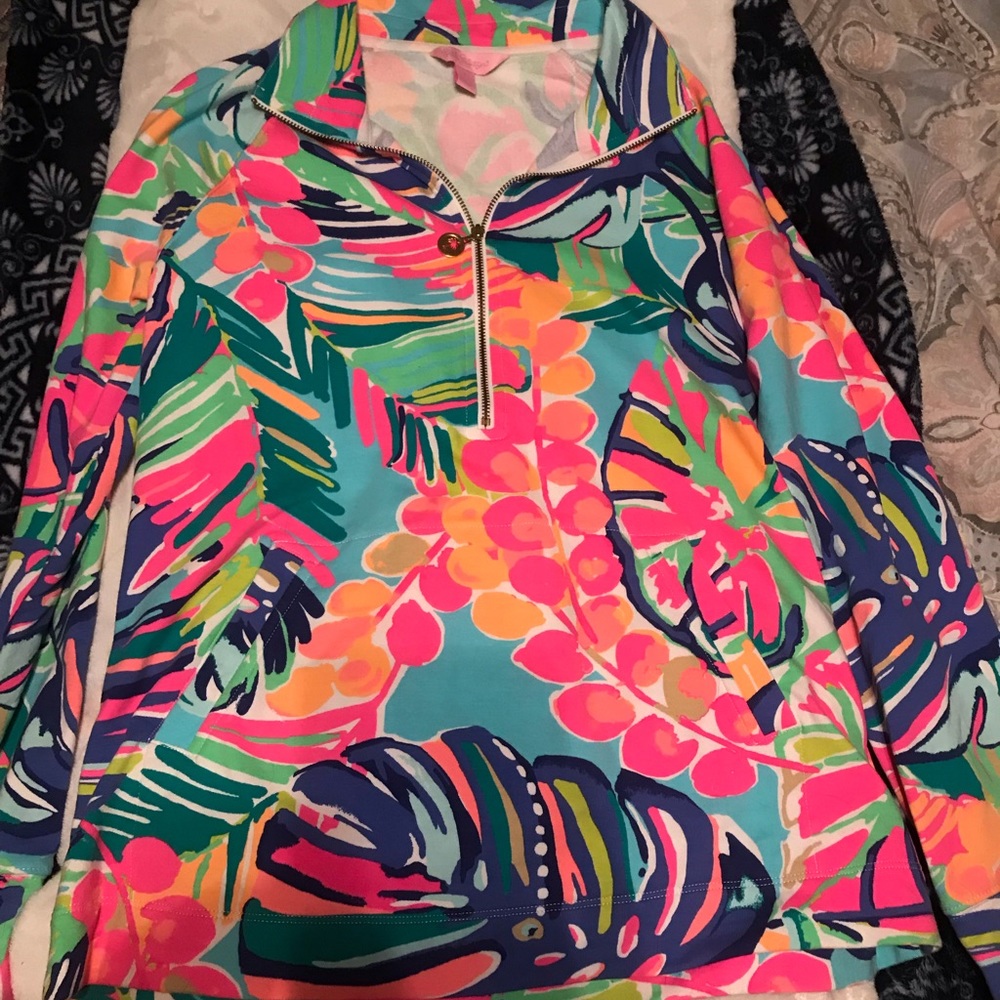 Lilly Pulitzer women’s UPF 50+ Skipper Popover - Picture 1 of 2